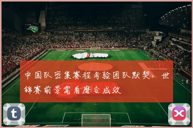 中国队密集赛程考验团队默契，世锦赛前景需看磨合成效